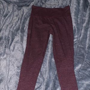 Maroon Leggings